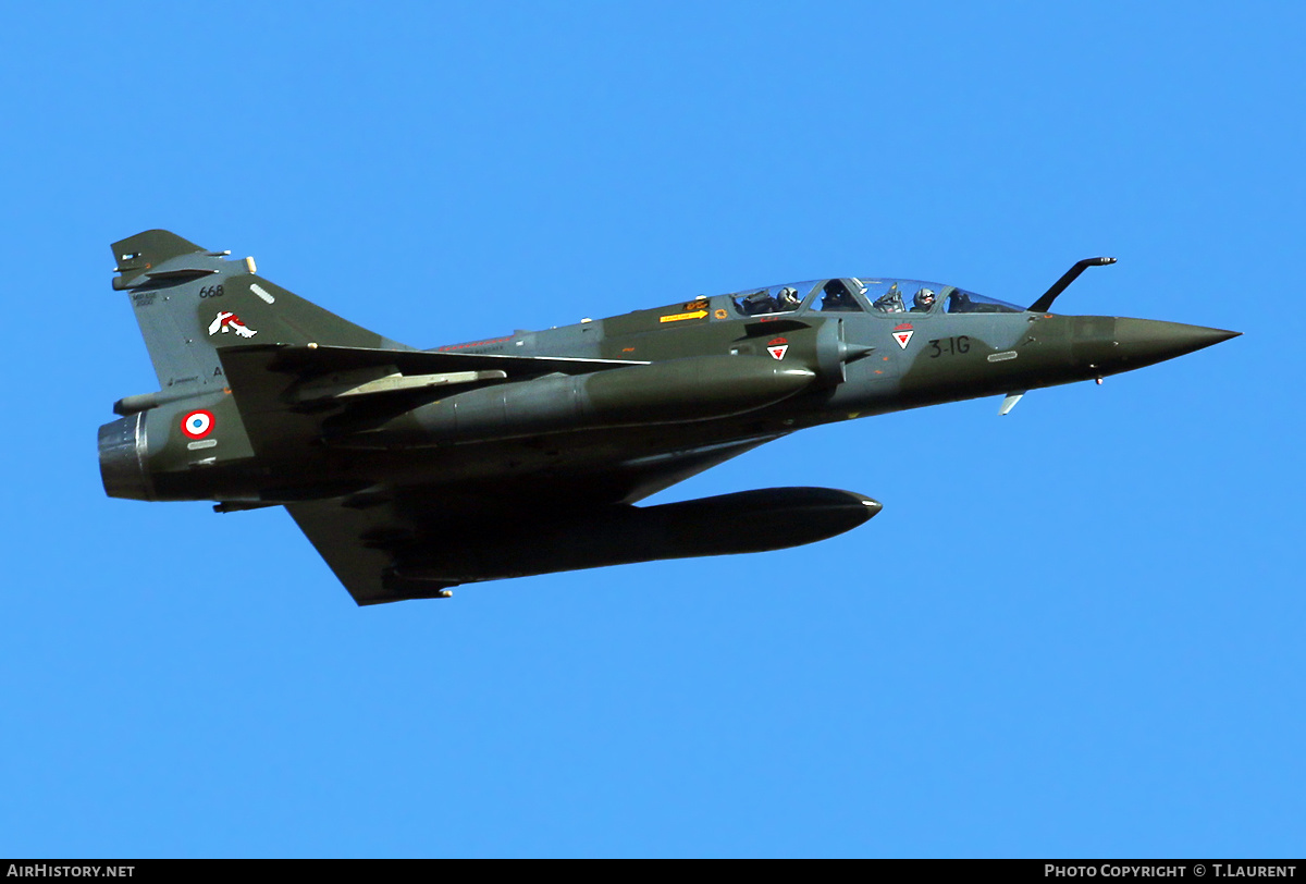 Aircraft Photo of 668 | Dassault Mirage 2000D | France - Air Force | AirHistory.net #211762