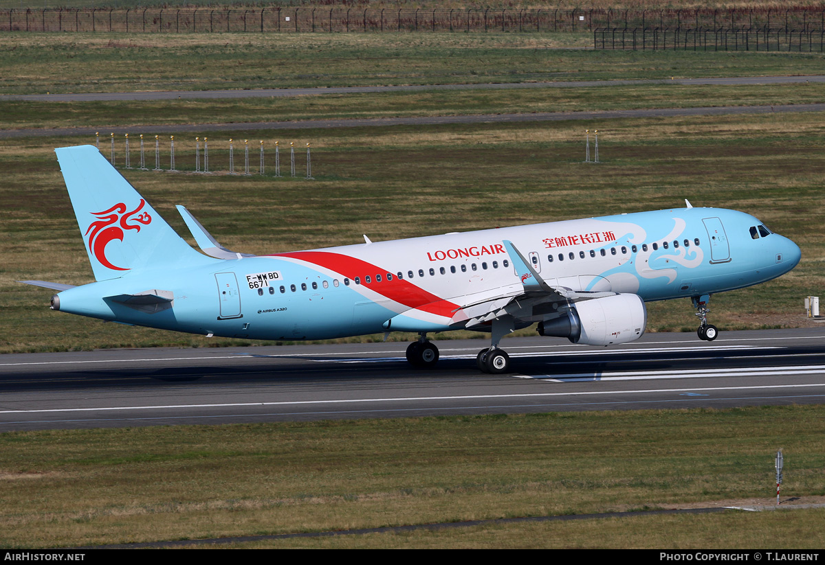 Aircraft Photo of F-WWDB | Airbus A320-214 | Loongair | AirHistory.net #211769