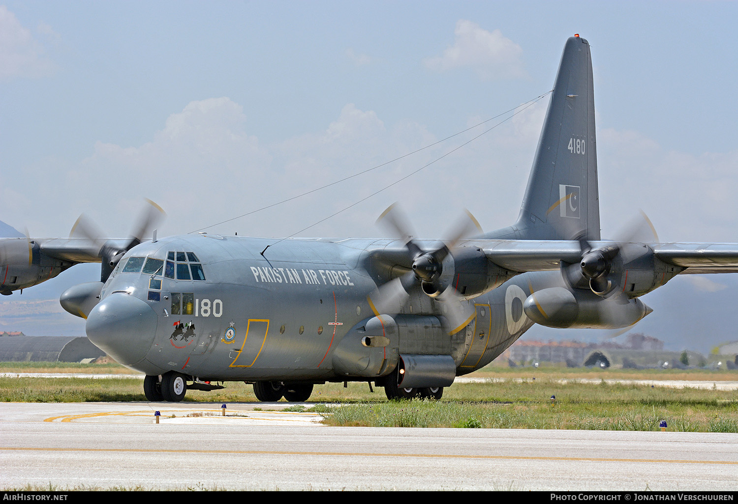 Aircraft Photo of 4180 | Lockheed C-130E Hercules (L-382) | Pakistan - Air Force | AirHistory.net #211770