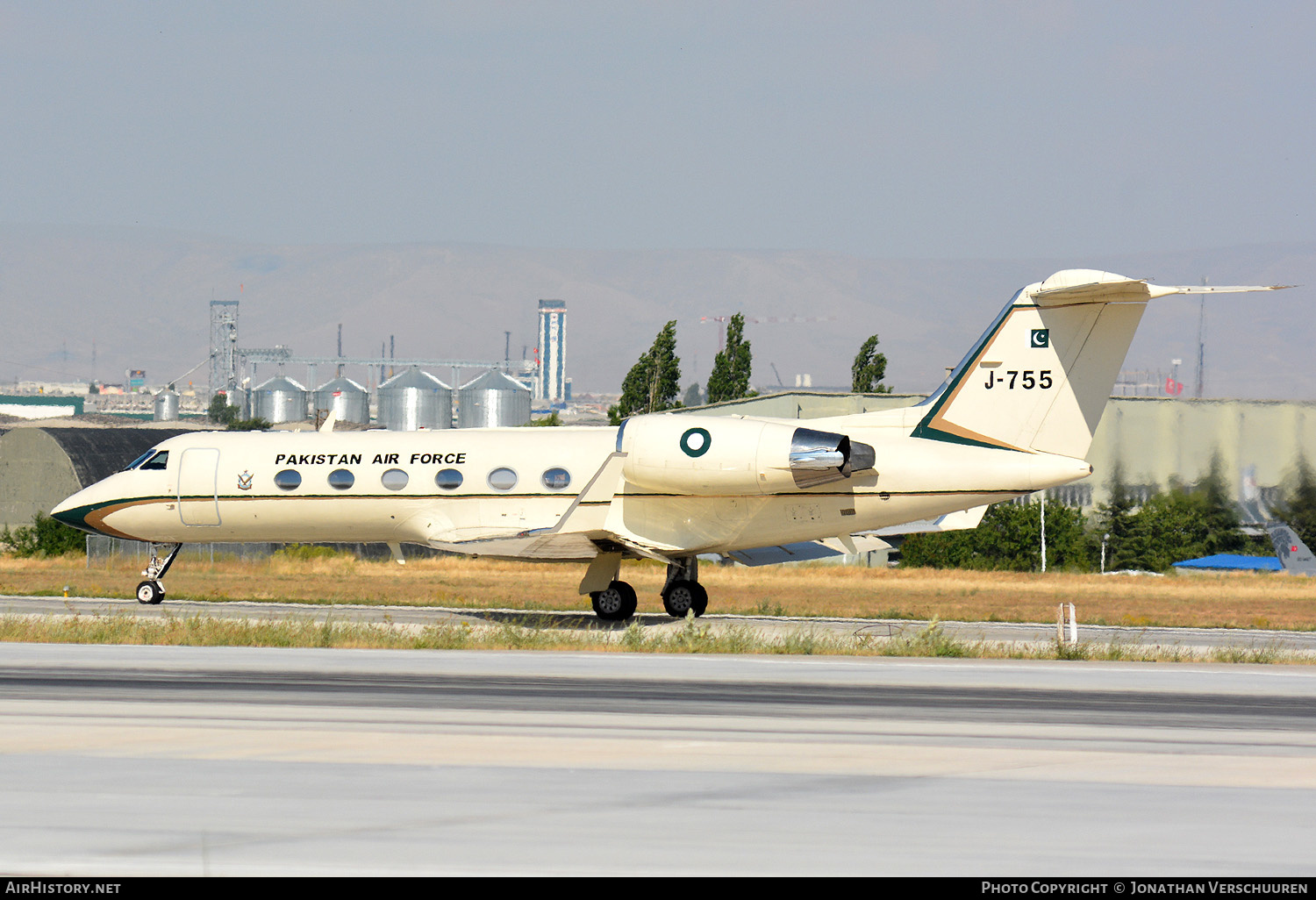 Aircraft Photo of J-755 | Gulfstream Aerospace G-IV Gulfstream IV-SP | Pakistan - Air Force | AirHistory.net #211771