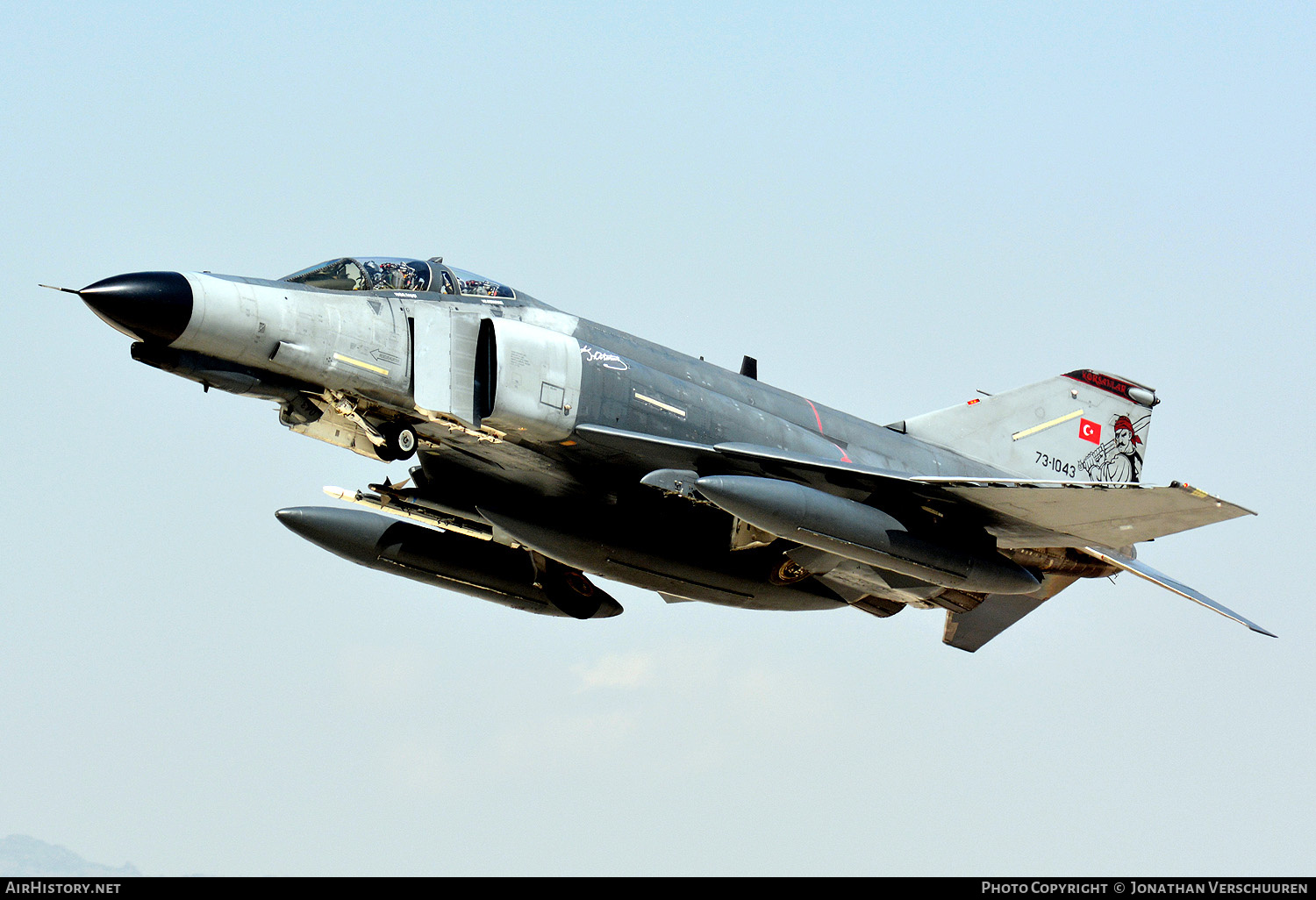 Aircraft Photo of 73-1043 | McDonnell Douglas F-4E Terminator 2020 | Turkey - Air Force | AirHistory.net #211796
