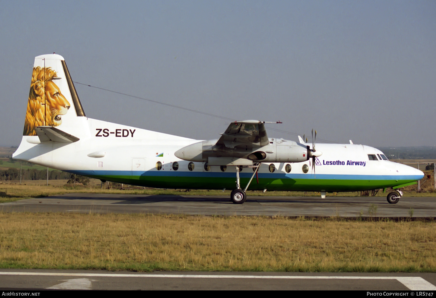 Aircraft Photo of ZS-EDY | Fokker F27-600 Friendship | Lesotho Airways | AirHistory.net #211803