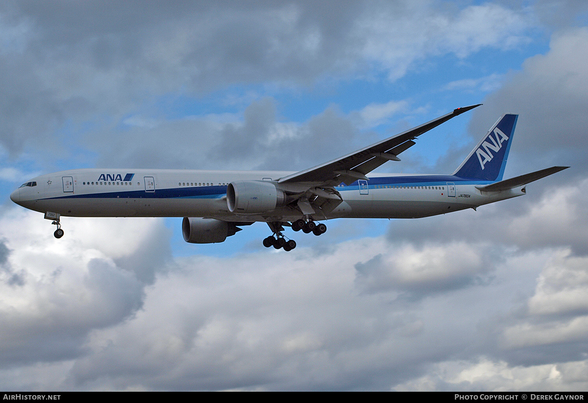 Aircraft Photo of JA780A | Boeing 777-381/ER | All Nippon Airways - ANA | AirHistory.net #211810
