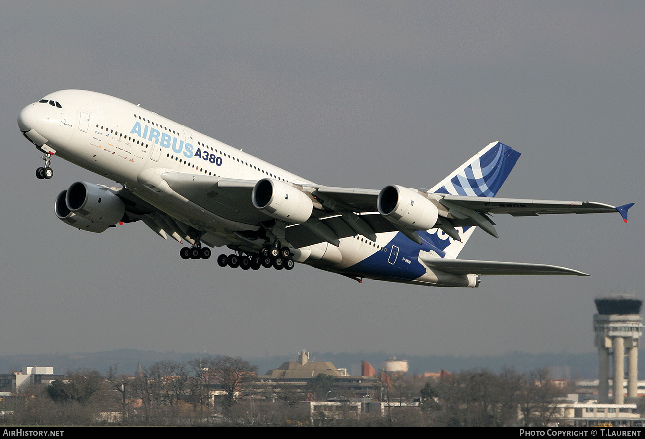 Aircraft Photo of F-WWOW | Airbus A380-841 | Airbus | AirHistory.net #211811