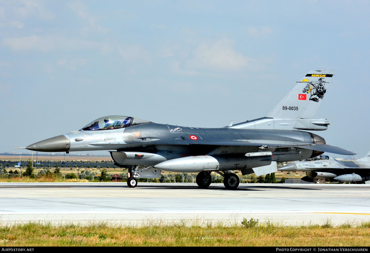 Aircraft Photo of 89-0035 | General Dynamics F-16C Fighting Falcon | Turkey - Air Force | AirHistory.net #211818