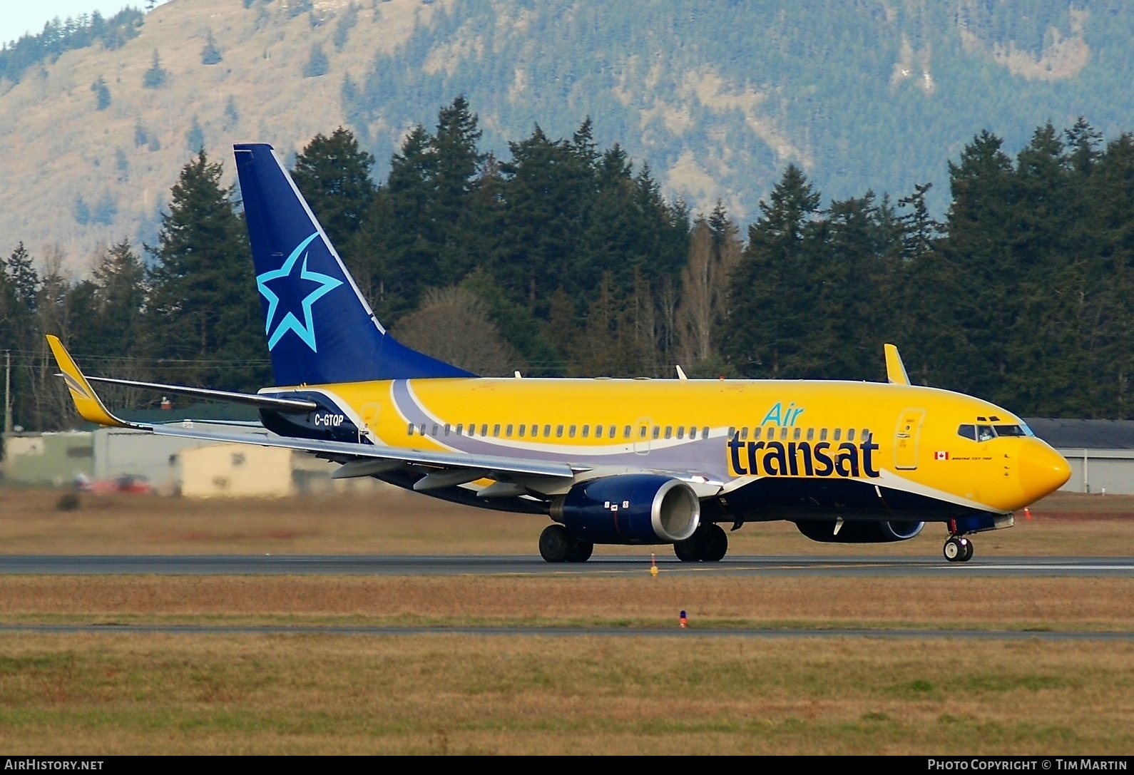 Aircraft Photo of C-GTQP | Boeing 737-73S | Air Transat | AirHistory.net #211851