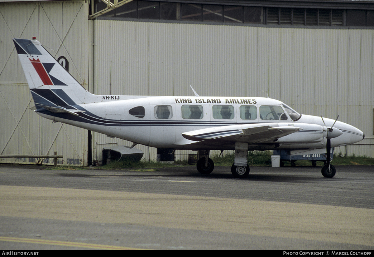 Aircraft Photo of VH-KIJ | Piper PA-31-350 Navajo Chieftain | King Island Airlines | AirHistory.net #211867
