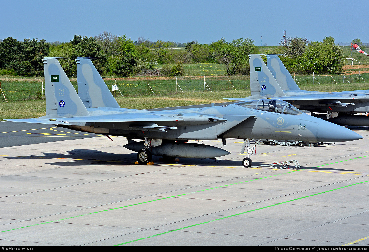 Aircraft Photo of 203 | McDonnell Douglas F-15C Eagle | Saudi Arabia - Air Force | AirHistory.net #211868