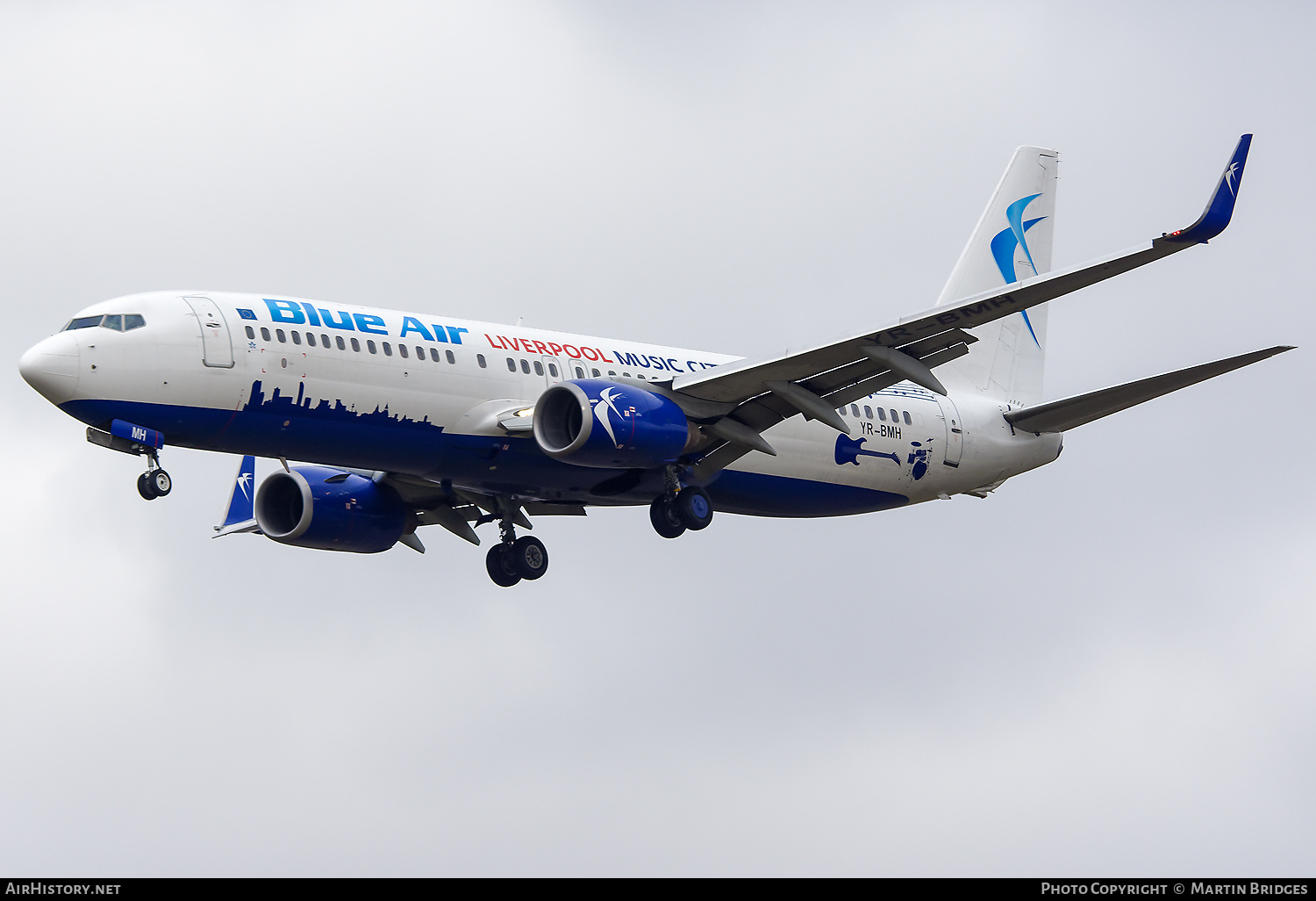 Aircraft Photo of YR-BMH | Boeing 737-8K5 | Blue Air | AirHistory.net #211880