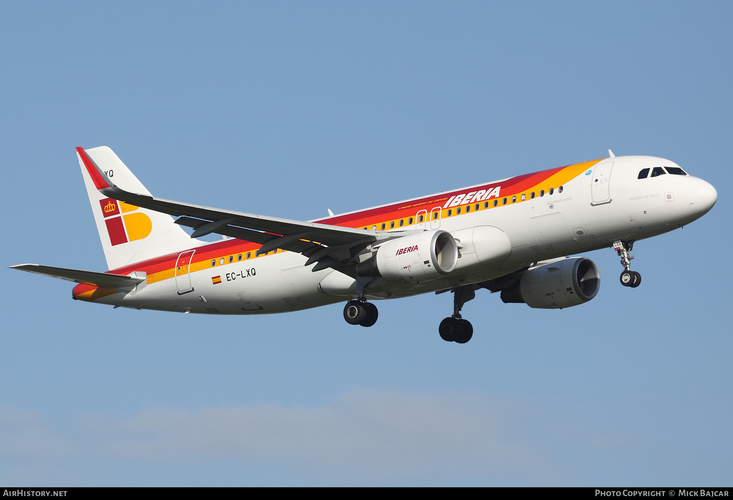 Aircraft Photo of EC-LXQ | Airbus A320-216 | Iberia | AirHistory.net #211882