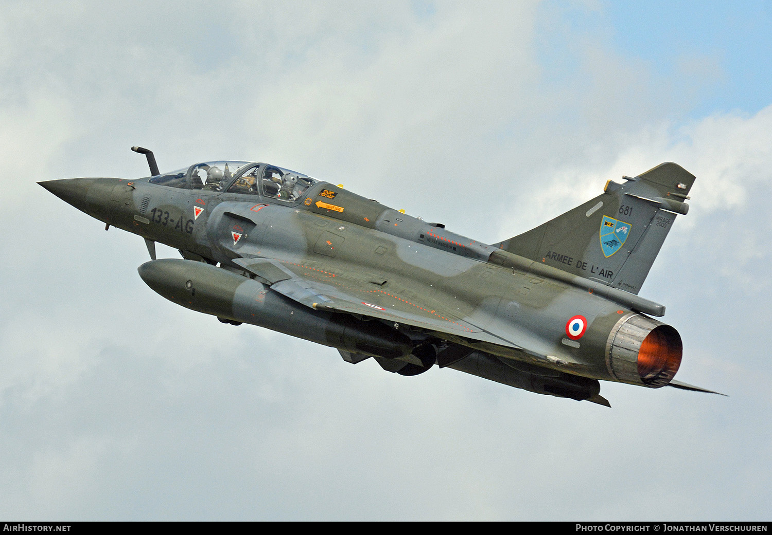 Aircraft Photo of 681 | Dassault Mirage 2000D | France - Air Force | AirHistory.net #211889