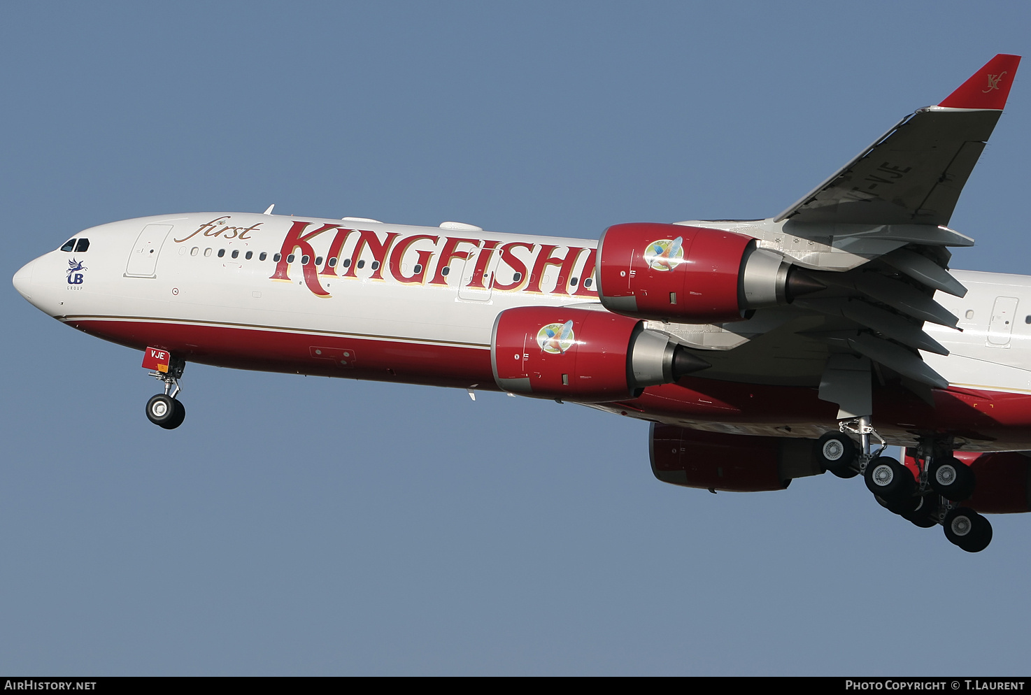 Aircraft Photo of F-WWTL | Airbus A340-542 | Kingfisher Airlines | AirHistory.net #211898