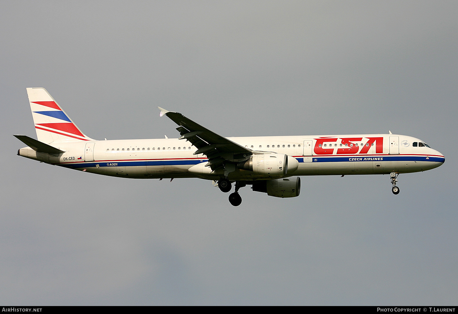 Aircraft Photo of OK-CED | Airbus A321-211 | ČSA - Czech Airlines | AirHistory.net #211901