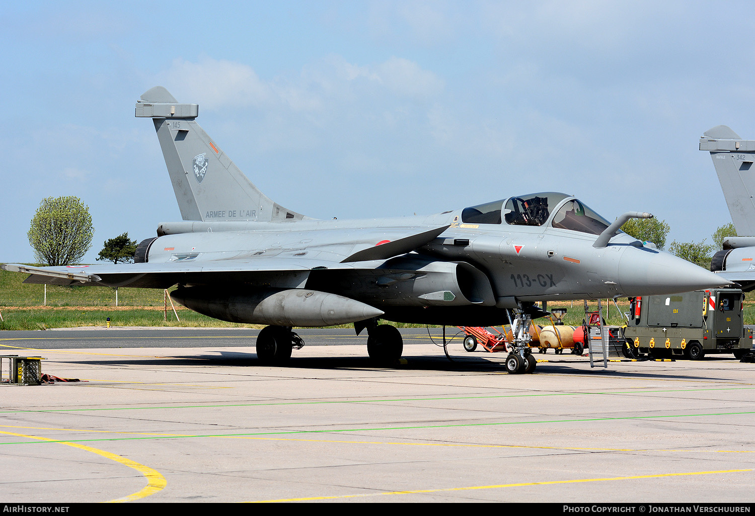 Aircraft Photo of 145 | Dassault Rafale C | France - Air Force | AirHistory.net #211905