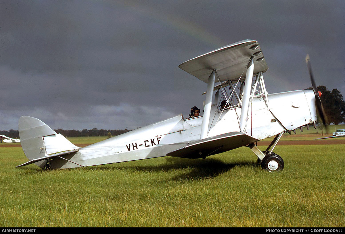 Aircraft Photo of VH-CKF | De Havilland D.H. 82A Tiger Moth | AirHistory.net #211908