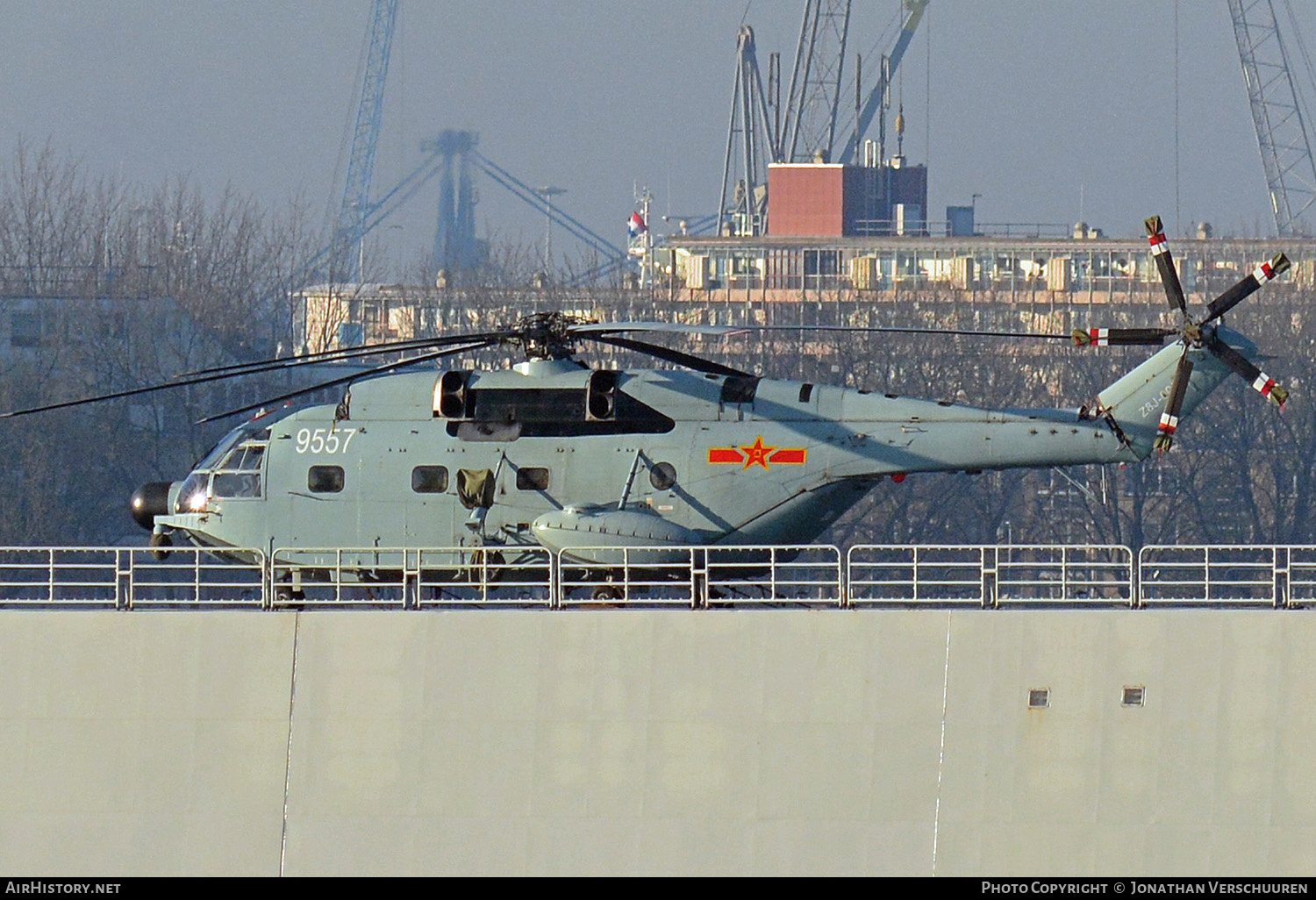 Aircraft Photo of 9557 | Changhe Z-8J | China - Navy | AirHistory.net #211912