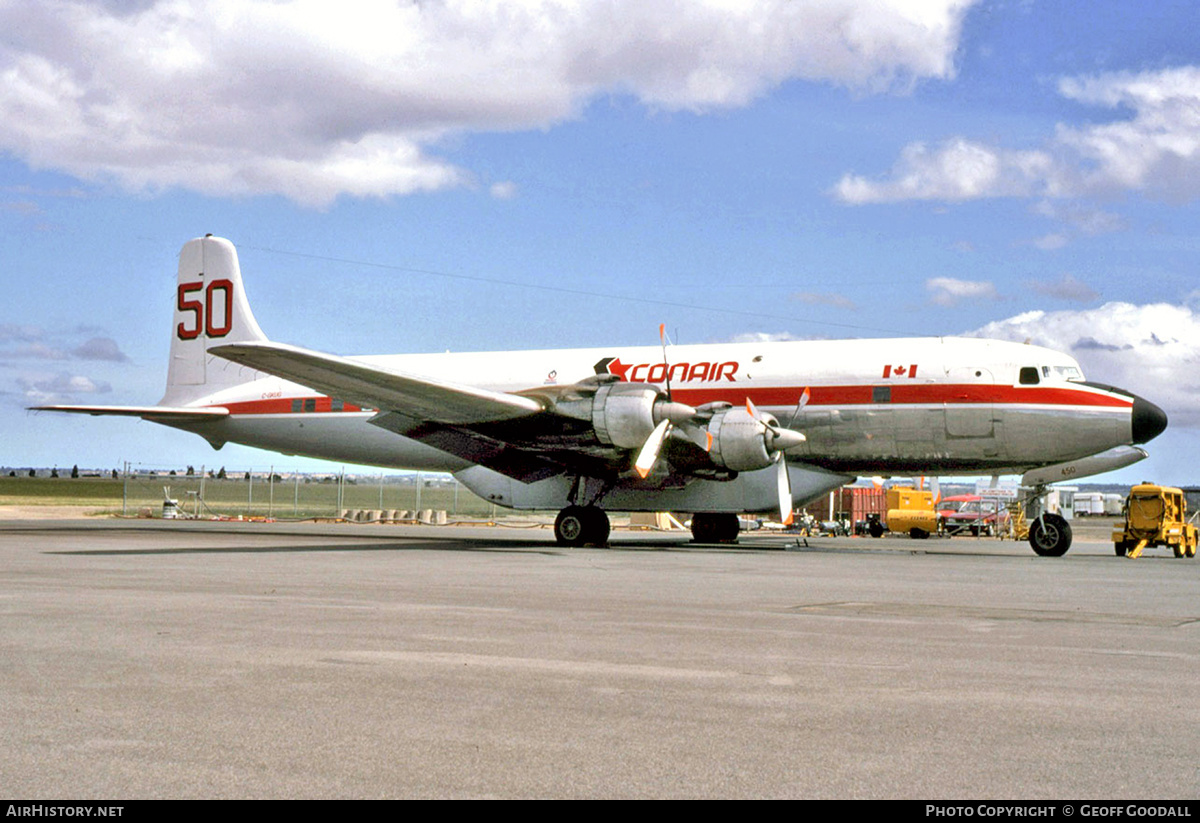 Aircraft Photo of C-GKUG | Douglas DC-6A | Conair Aviation | AirHistory.net #211926