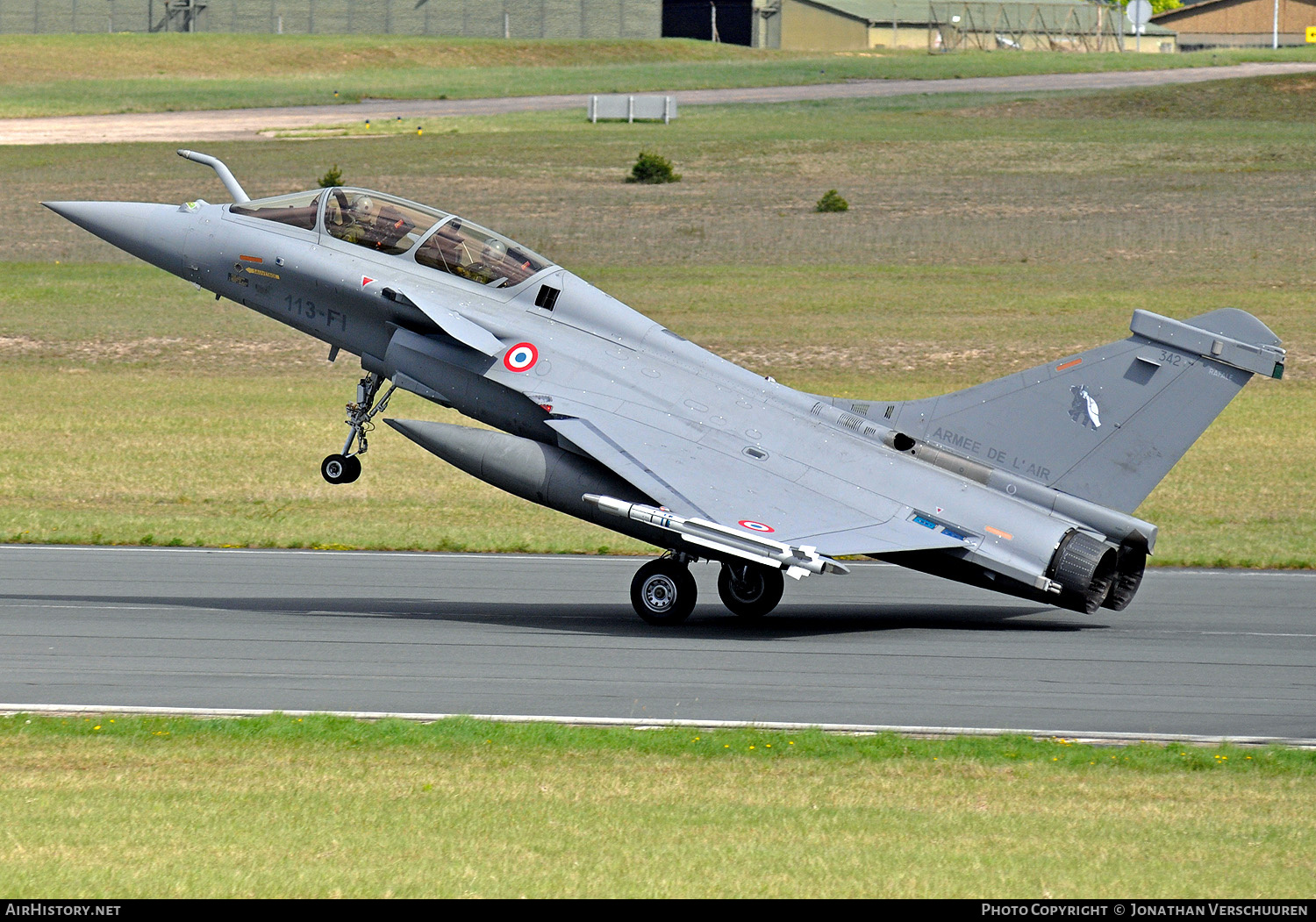 Aircraft Photo of 342 | Dassault Rafale B | France - Air Force | AirHistory.net #211936