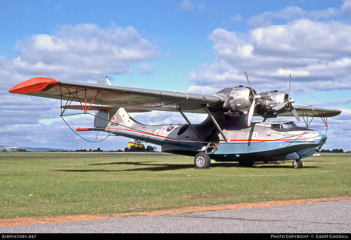 Aircraft Photo of VH-EXG | Steward-Davis 28-5ACF EMQ Super Catalina | Geoterrex | AirHistory.net #211946