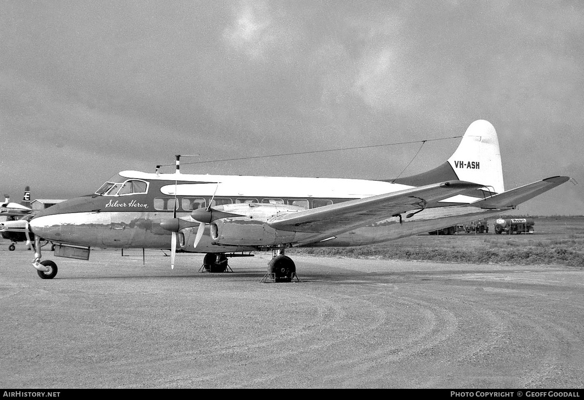 Aircraft Photo of VH-ASH | De Havilland D.H. 114 Heron 2D | AirHistory.net #211947