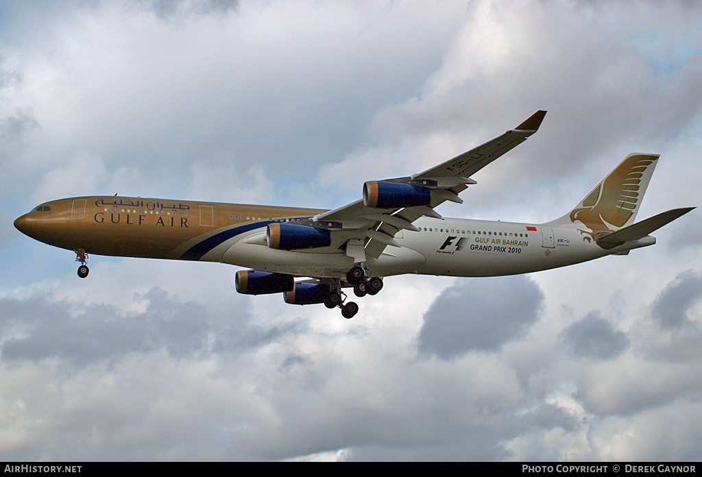 Aircraft Photo of A9C-LI | Airbus A340-313 | Gulf Air | AirHistory.net #211958