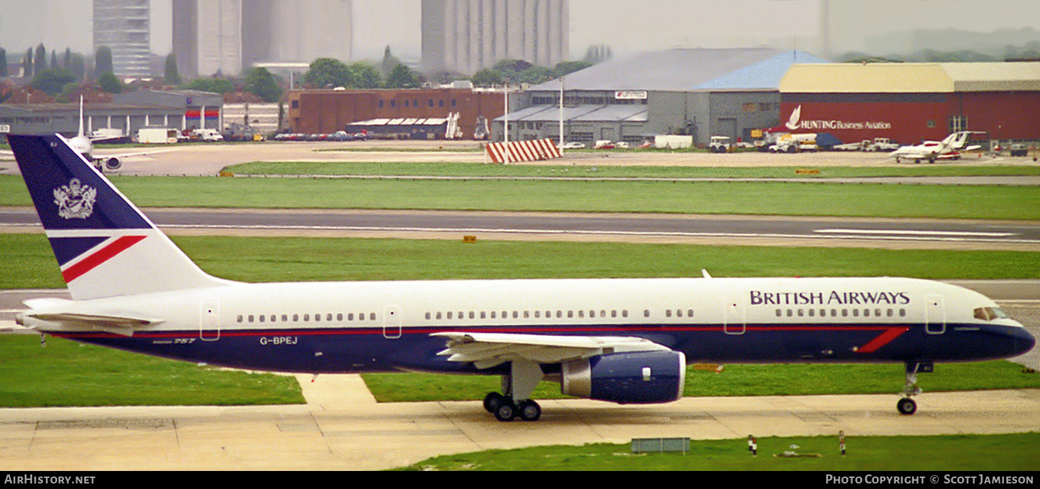 Aircraft Photo of G-BPEJ | Boeing 757-236 | British Airways | AirHistory.net #211963
