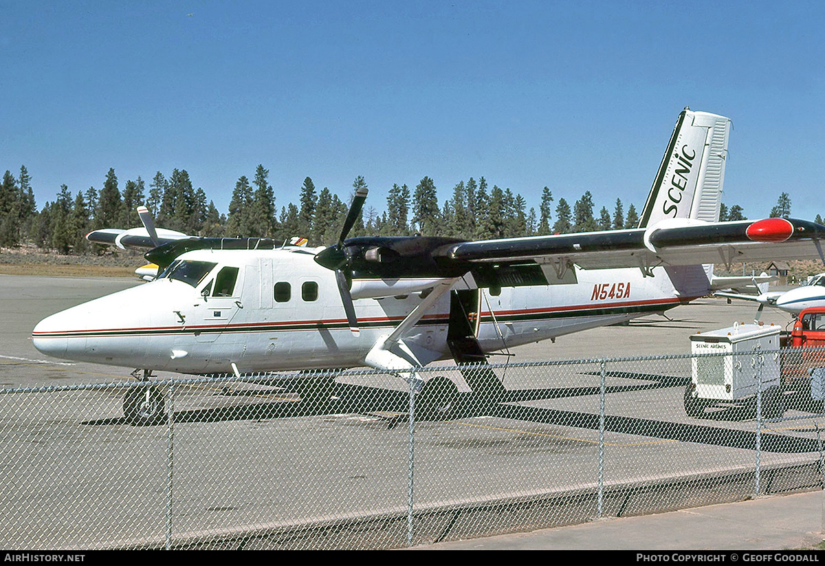 Aircraft Photo of N54SA | De Havilland Canada DHC-6-300 Twin Otter | Scenic Airlines | AirHistory.net #211974