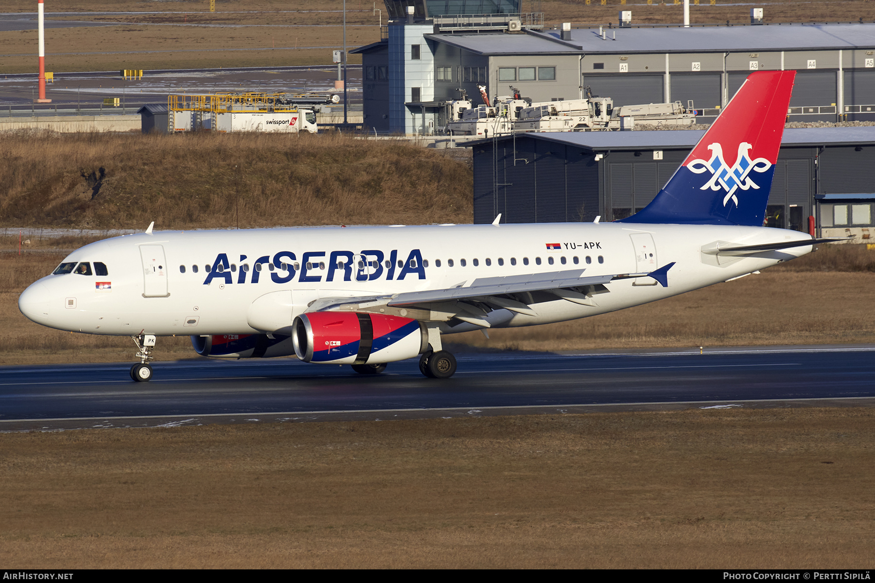 Aircraft Photo of YU-APK | Airbus A319-132 | Air Serbia | AirHistory.net #211990