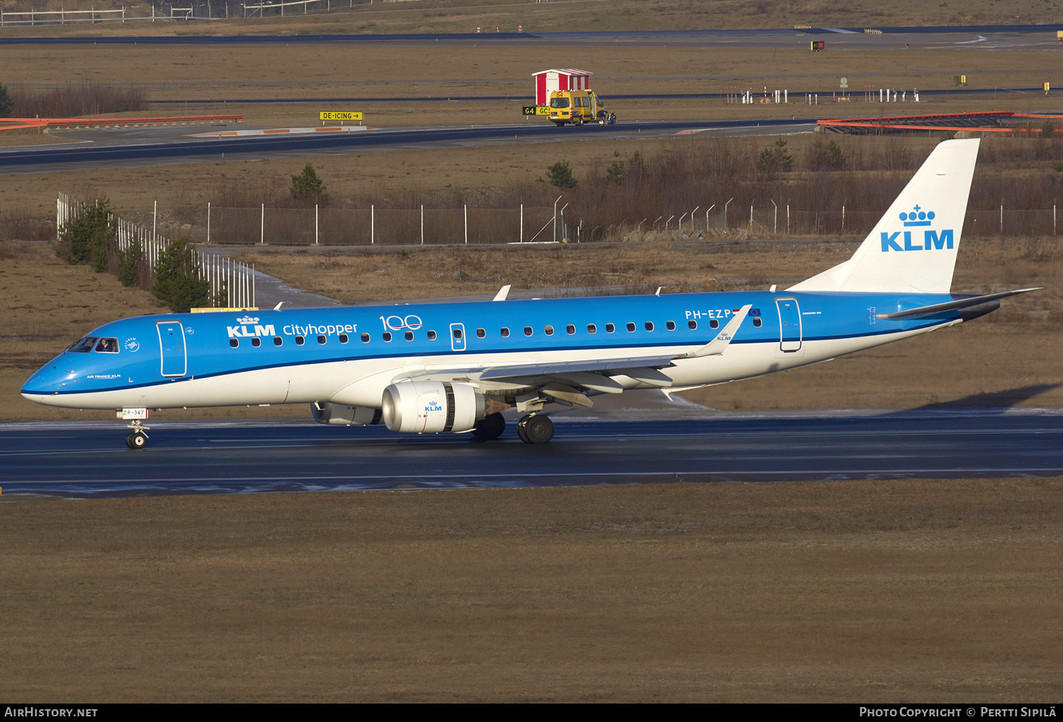 Aircraft Photo of PH-EZP | Embraer 190STD (ERJ-190-100STD) | KLM Cityhopper | AirHistory.net #211992