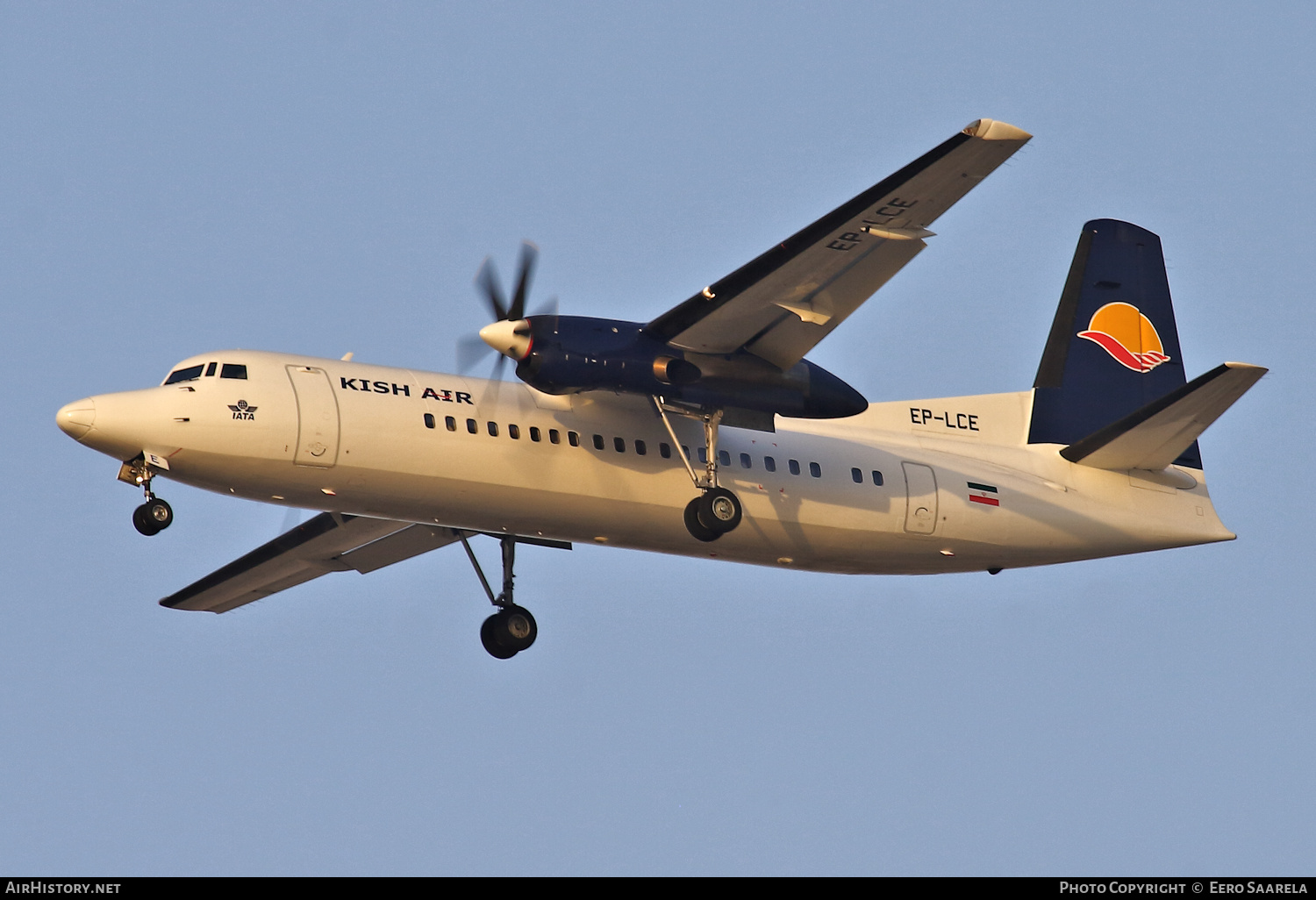 Aircraft Photo of EP-LCE | Fokker 50 | Kish Air | AirHistory.net #211994