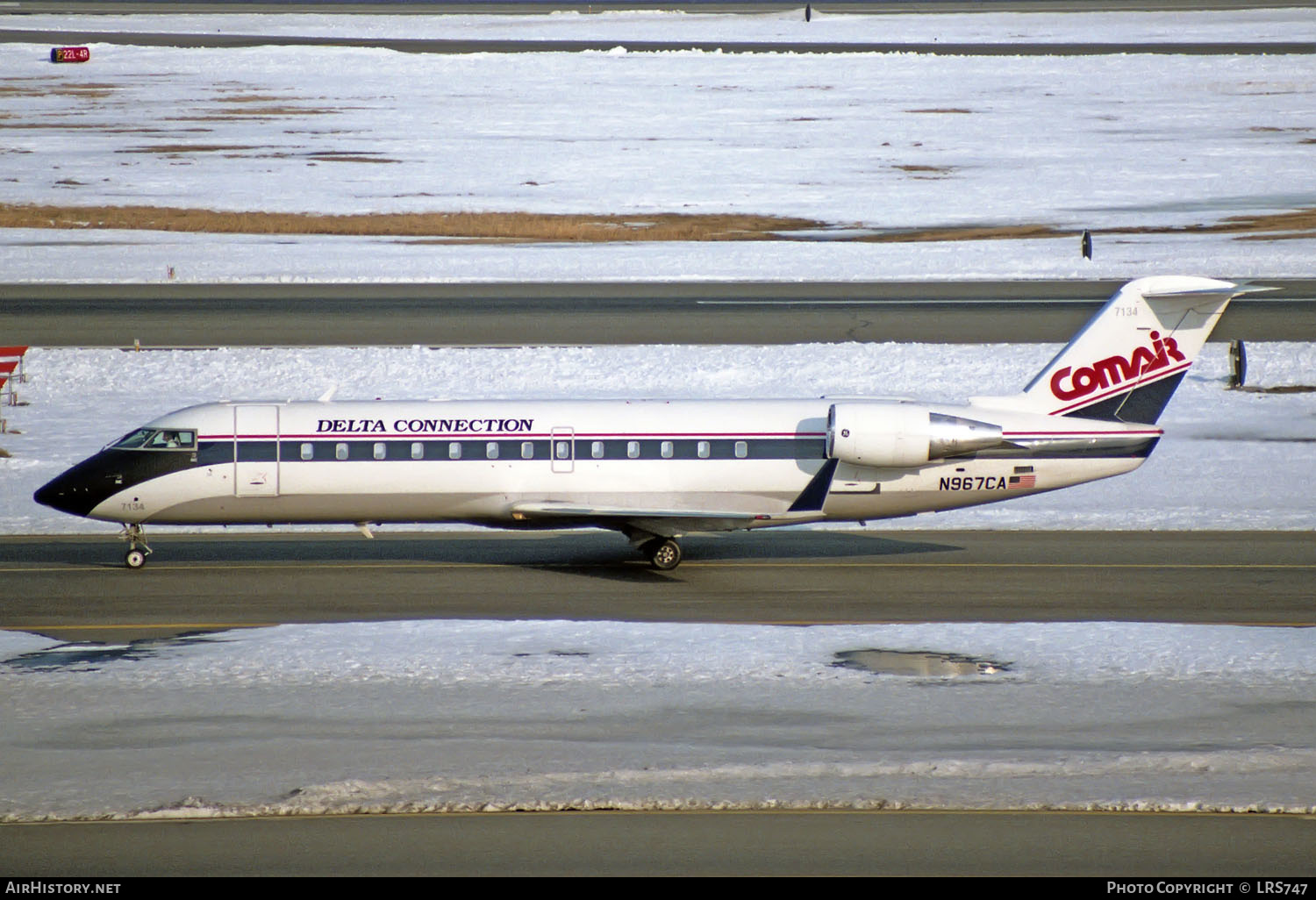 Aircraft Photo of N967CA | Canadair CRJ-100ER (CL-600-2B19) | Delta Connection | AirHistory.net #212002