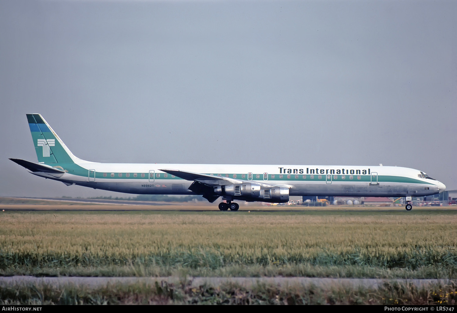 Aircraft Photo of N8962T | McDonnell Douglas DC-8-61CF | Trans International Airlines - TIA | AirHistory.net #212017