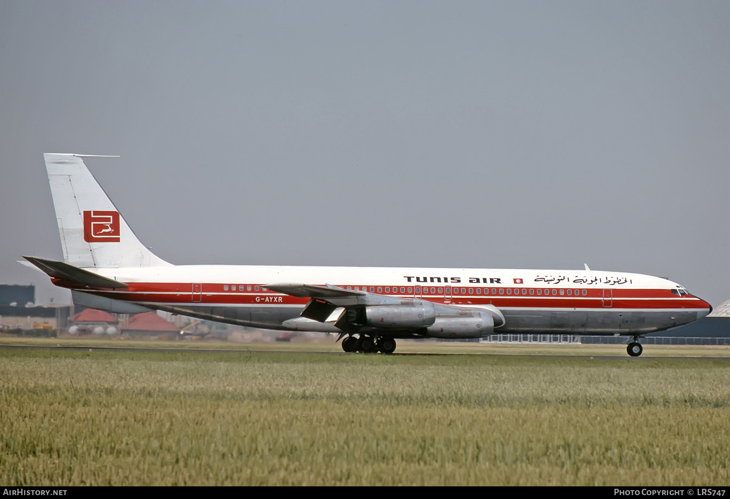 Aircraft Photo of G-AYXR | Boeing 707-321(F) | Tunis Air | AirHistory.net #212026
