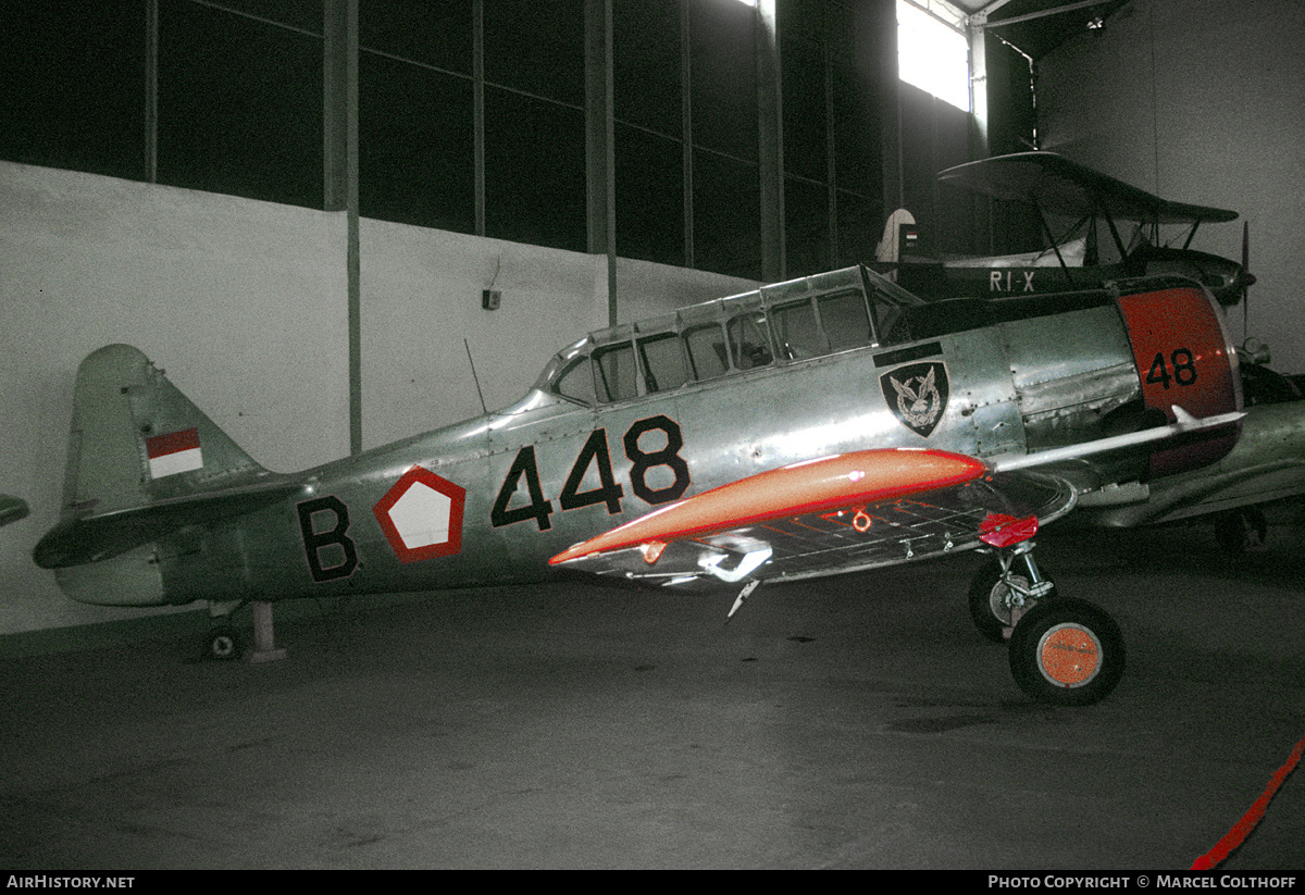 Aircraft Photo of B-448 | North American AT-16 Harvard IIB | Indonesia - Air Force | AirHistory.net #212042