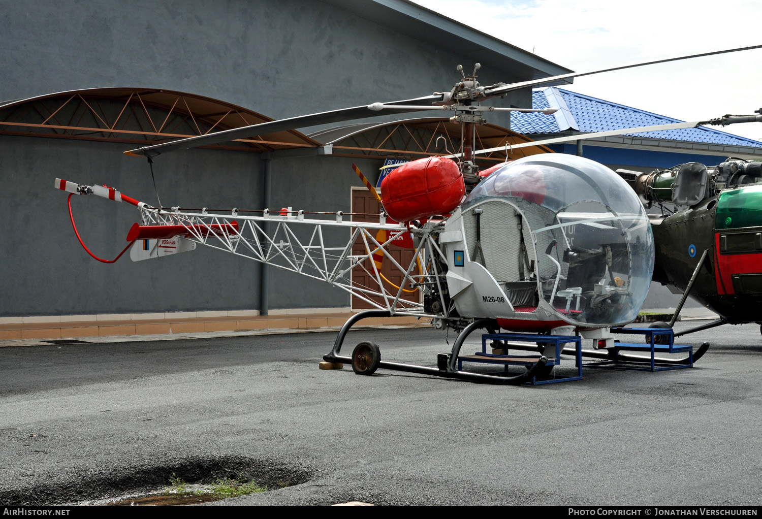 Aircraft Photo of M26-08 | Bell 47G-2 | Malaysia - Air Force | AirHistory.net #212049