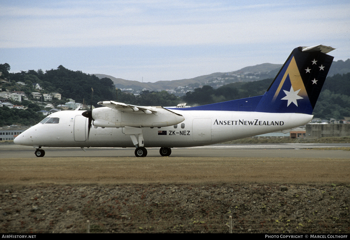 Aircraft Photo of ZK-NEZ | De Havilland Canada DHC-8-102 Dash 8 | Ansett New Zealand | AirHistory.net #212053