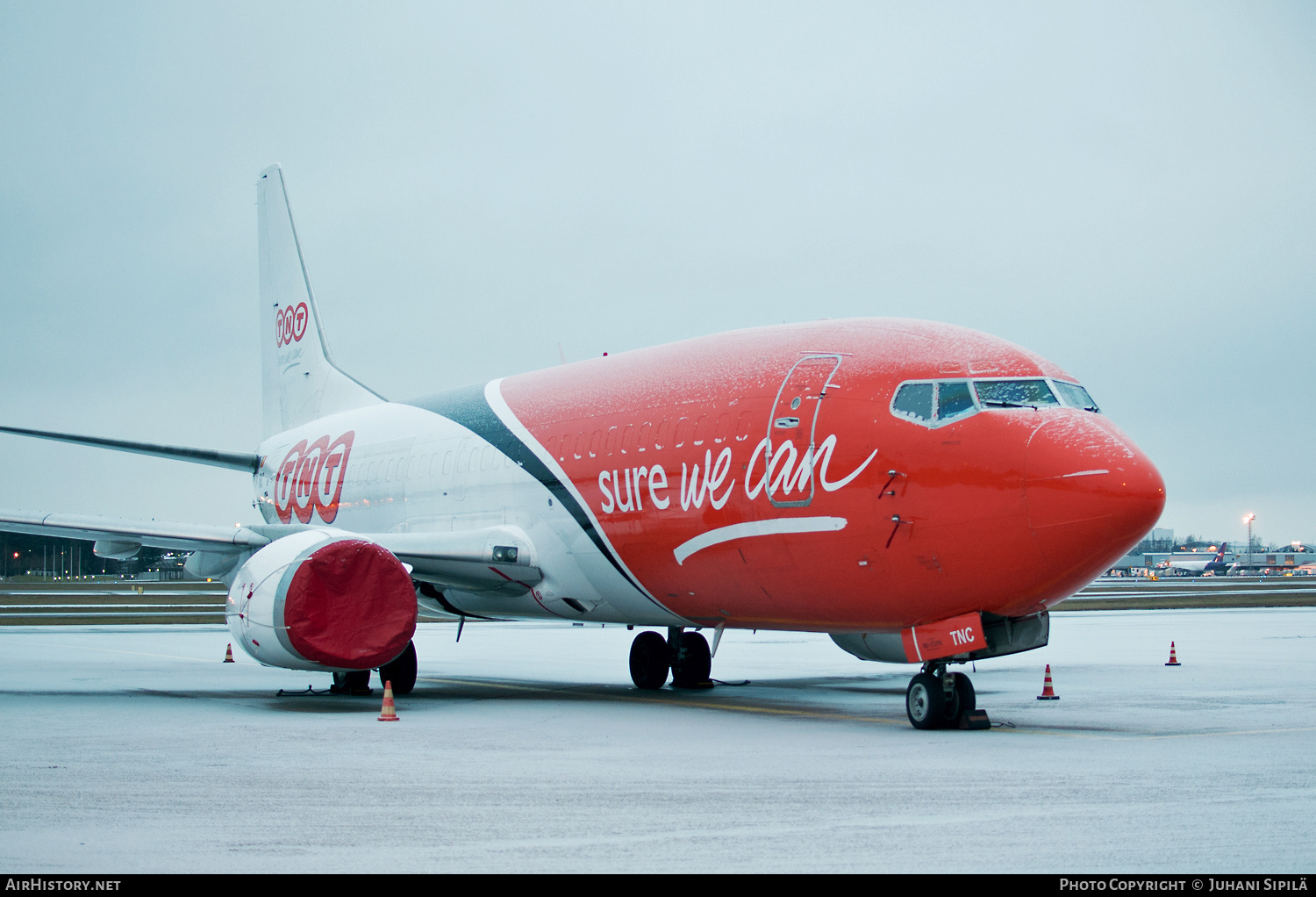 Aircraft Photo of OO-TNC | Boeing 737-301(SF) | TNT Airways | AirHistory.net #212063