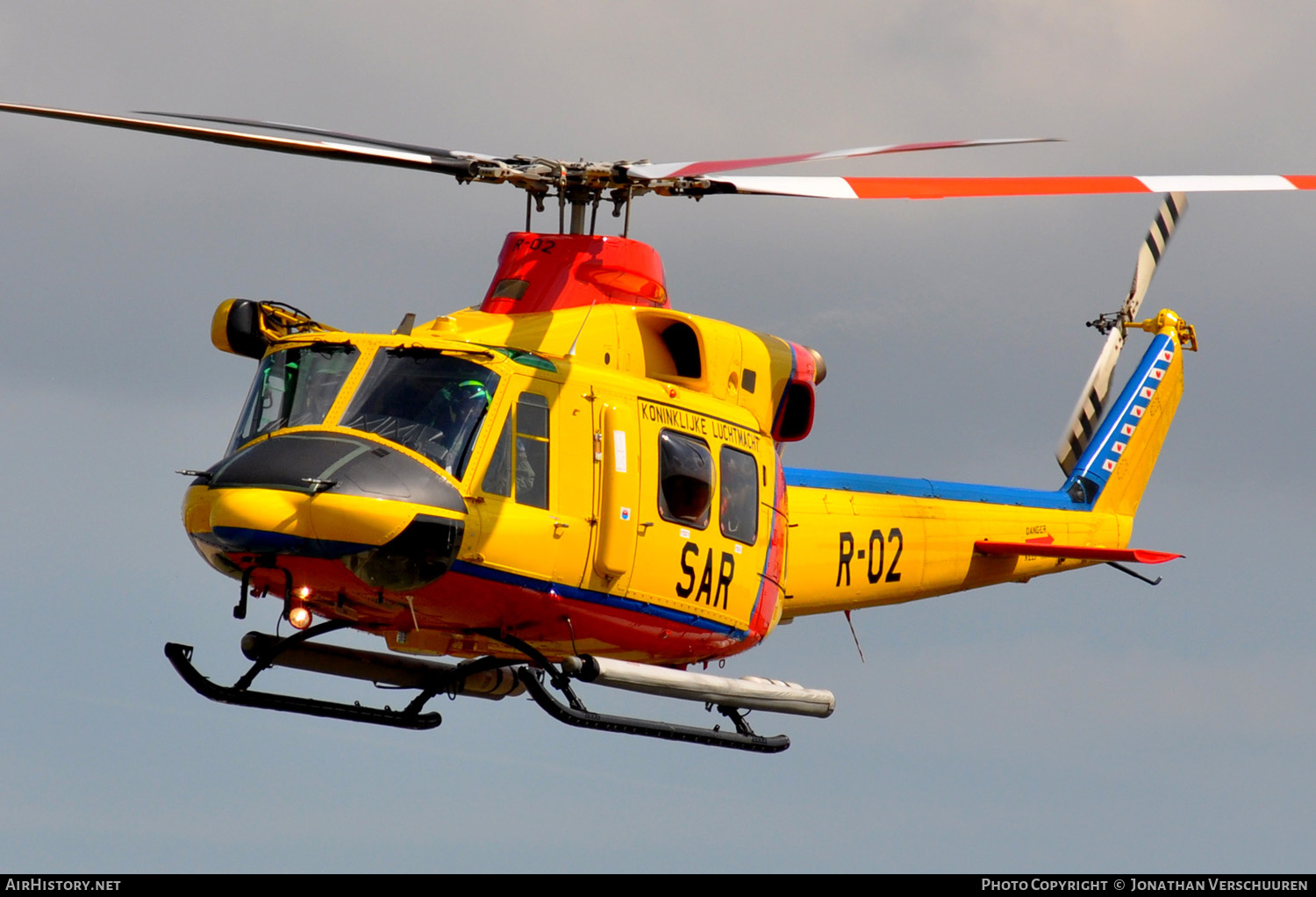 Aircraft Photo of R-02 | Agusta AB-412SP Grifone | Netherlands - Air Force | AirHistory.net #212078