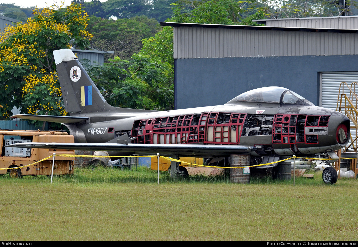 Aircraft Photo of FM1907 | Commonwealth CA-27 Sabre Mk32 | Malaysia - Air Force | AirHistory.net #212085