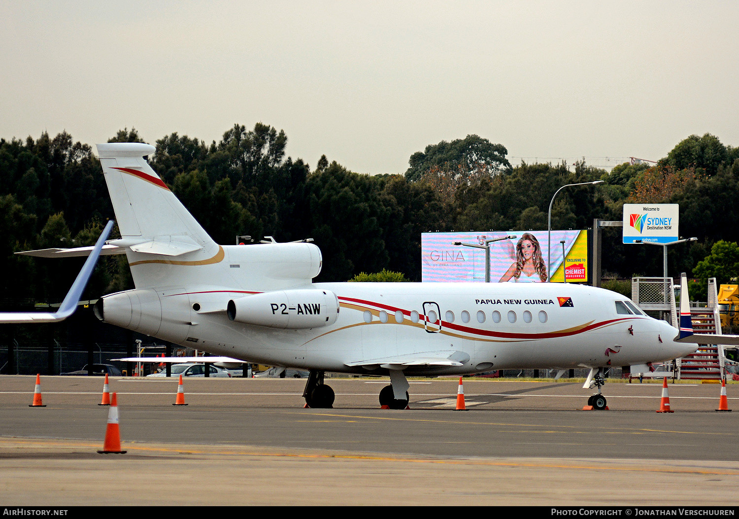 Aircraft Photo of P2-ANW | Dassault Falcon 900EX | Papua New Guinea Government | AirHistory.net #212097