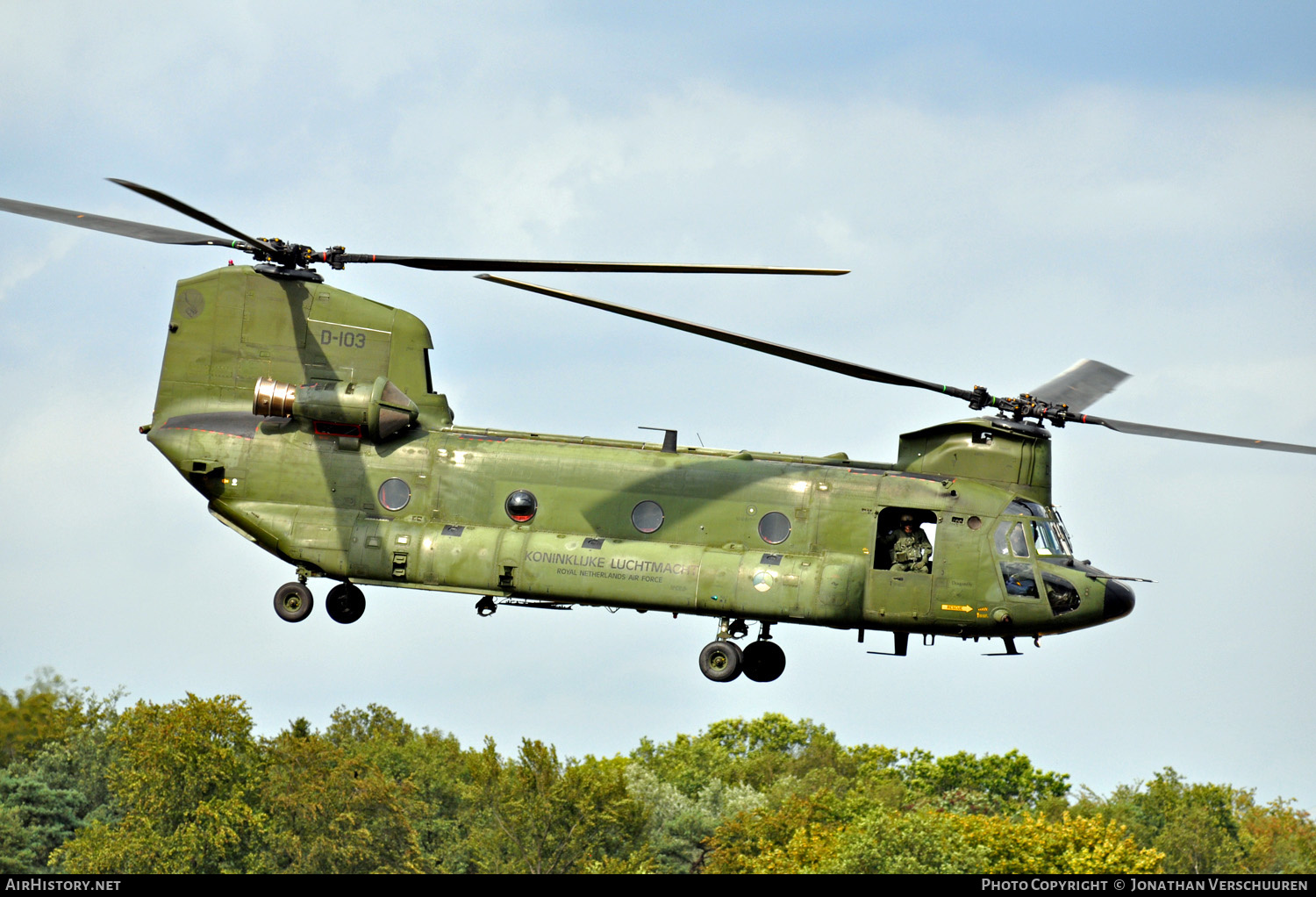 Aircraft Photo of D-103 | Boeing CH-47D Chinook (414) | Netherlands - Air Force | AirHistory.net #212102