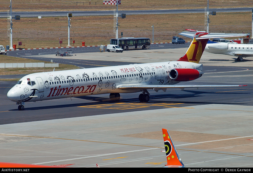 Aircraft Photo of ZS-TRI | McDonnell Douglas MD-83 (DC-9-83) | 1Time | AirHistory.net #212113