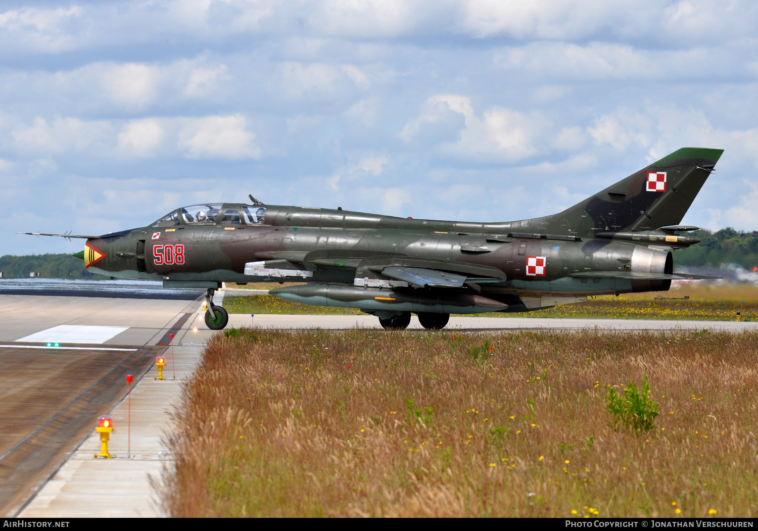 Aircraft Photo of 508 | Sukhoi Su-22UM3K | Poland - Air Force | AirHistory.net #212115