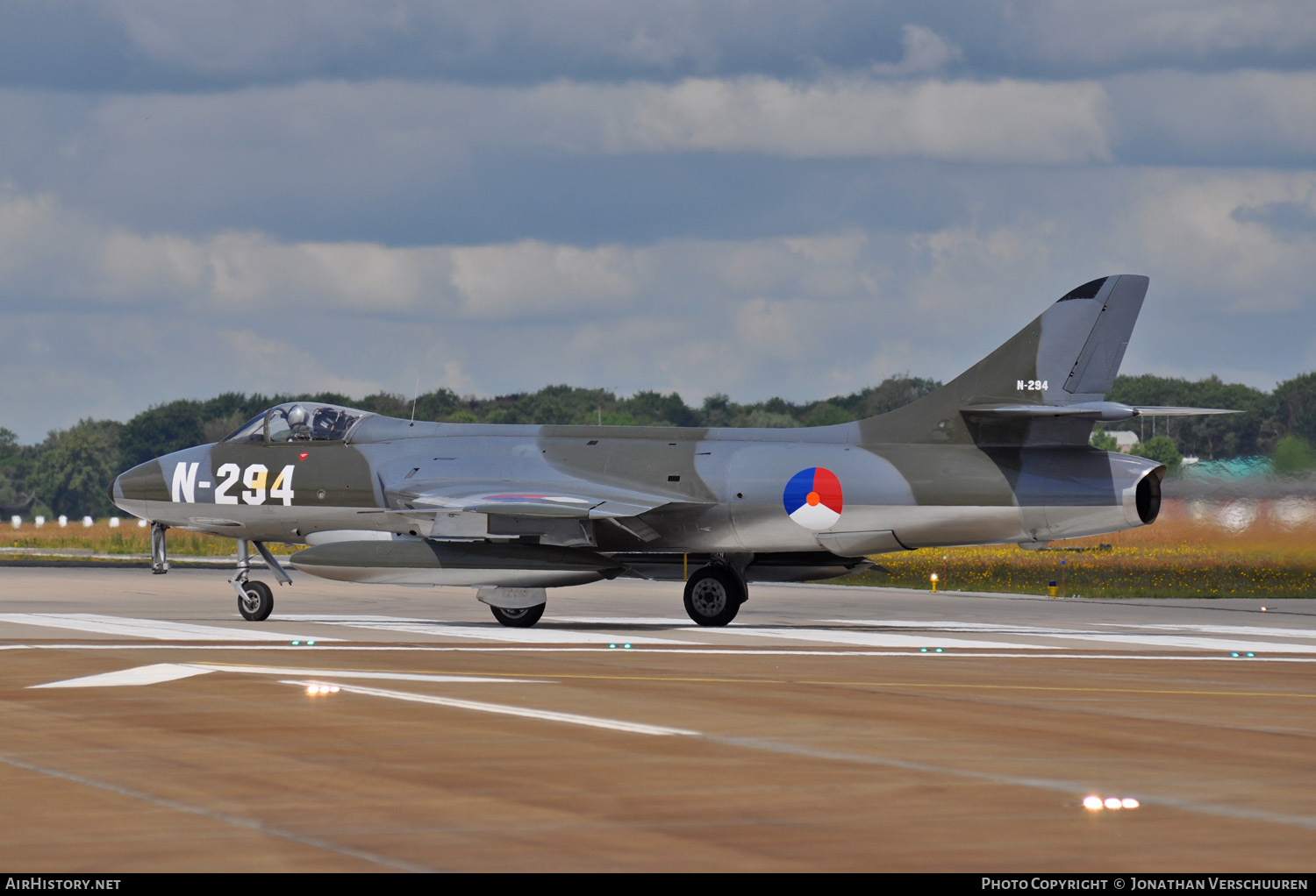 Aircraft Photo of G-KAXF / N-294 | Hawker Hunter F6A | Netherlands - Air Force | AirHistory.net #212117