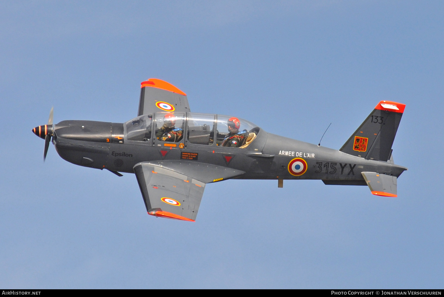 Aircraft Photo of 133 | Socata TB-30 Epsilon | France - Air Force | AirHistory.net #212150