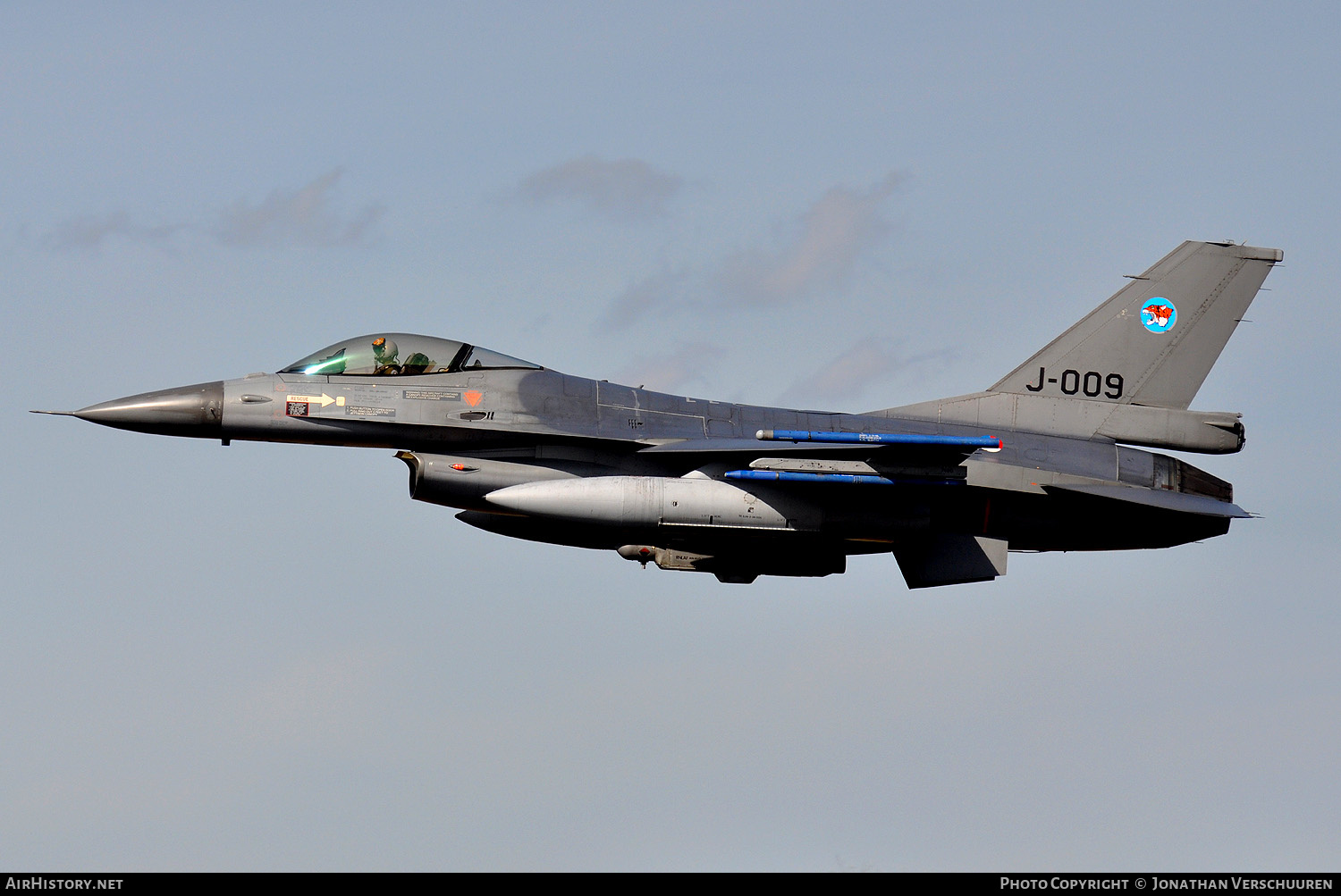 Aircraft Photo of J-009 | General Dynamics F-16AM Fighting Falcon | Netherlands - Air Force | AirHistory.net #212152