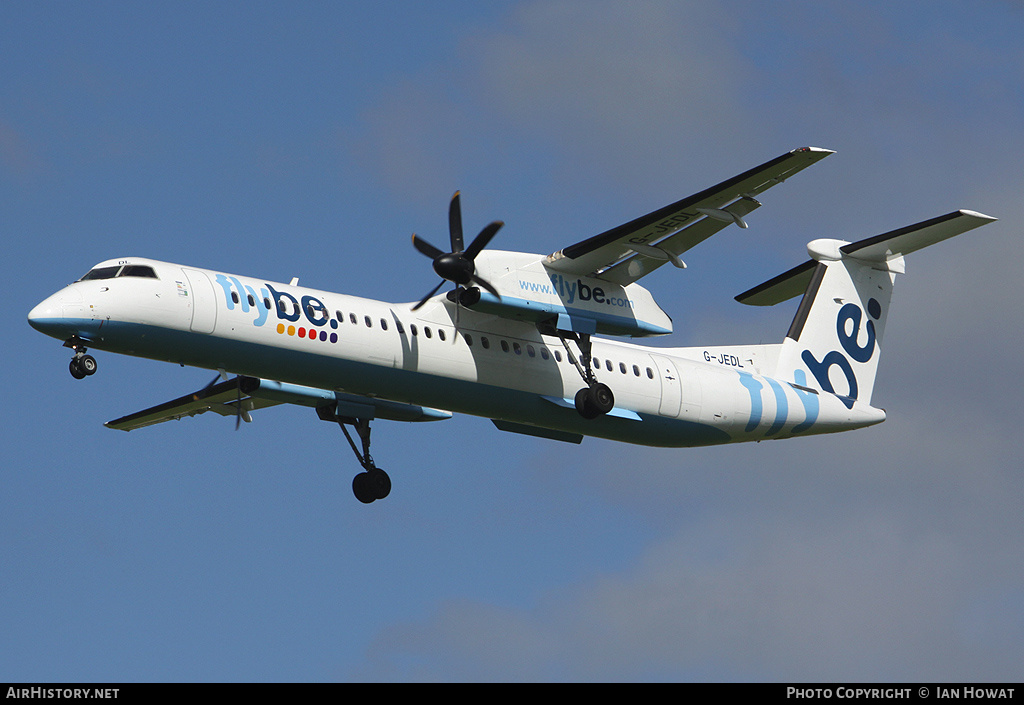 Aircraft Photo of G-JEDL | Bombardier DHC-8-402 Dash 8 | Flybe | AirHistory.net #212156