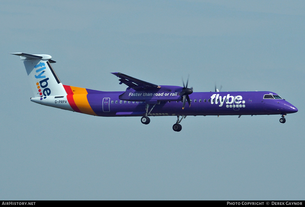 Aircraft Photo of G-PRPA | Bombardier DHC-8-402 Dash 8 | Flybe | AirHistory.net #212160