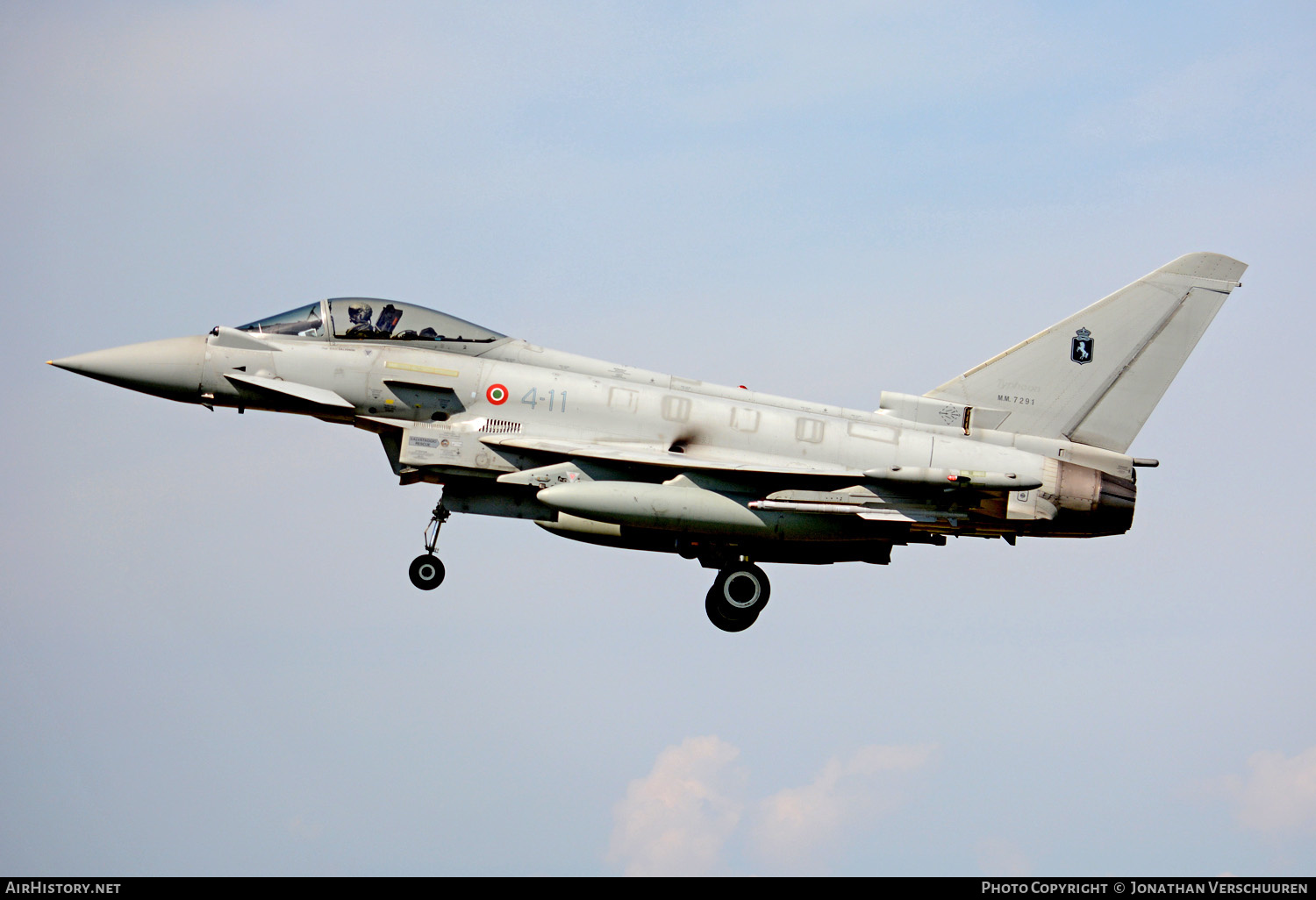 Aircraft Photo of MM7291 | Eurofighter F-2000A Typhoon | Italy - Air Force | AirHistory.net #212163