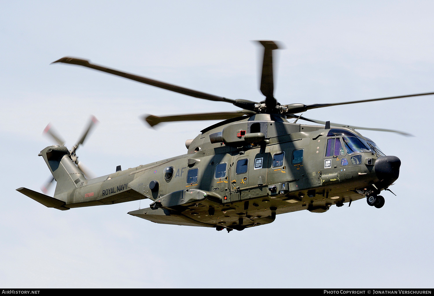 Aircraft Photo of ZK001 | AgustaWestland EH101-512 Merlin HC3A | UK - Navy | AirHistory.net #212166